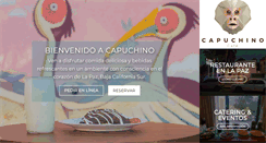 Desktop Screenshot of capuchinocafe.com