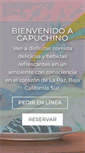 Mobile Screenshot of capuchinocafe.com